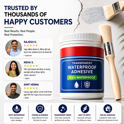 𝐓𝐫𝐚𝐧𝐬𝐩𝐚𝐫𝐞𝐧𝐭 𝐖𝐚𝐭𝐞𝐫𝐩𝐫𝐨𝐨𝐟 𝐆𝐥𝐮𝐞 + 𝐁𝐫𝐮𝐬𝐡 | 𝐁𝐮𝐲 1 𝐆𝐞𝐭 1 𝐅𝐑𝐄𝐄
