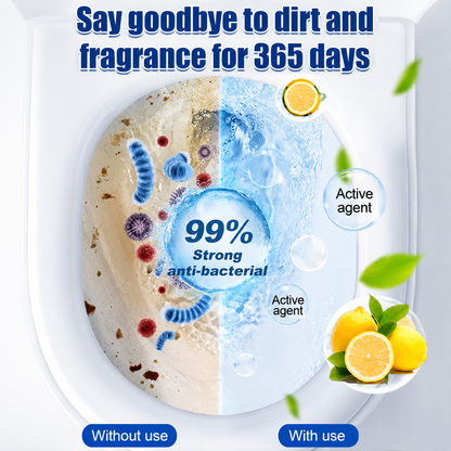 Toilet Deodorizer Bathroom Cleaner Tablet 😍