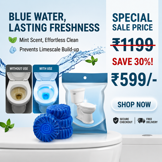 Toilet Deodorizer Bathroom Cleaner Tablet 😍