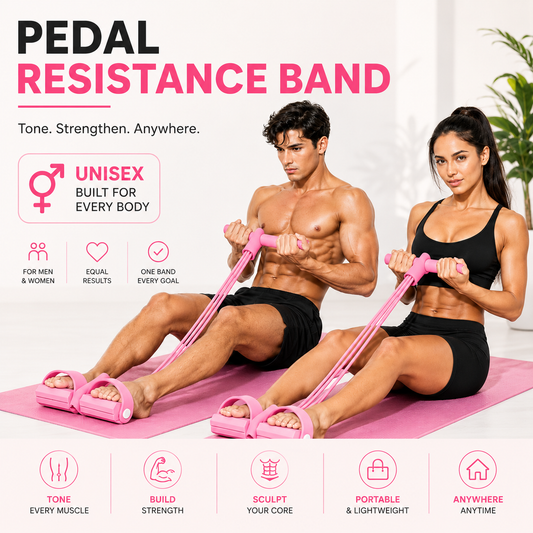 Unisex Yoga Pedal Puller Resistance Band