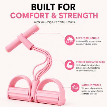 Unisex Yoga Pedal Puller Resistance Band